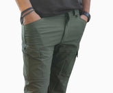 Hunthink 3M kargo tip yeşil likrali pantolon